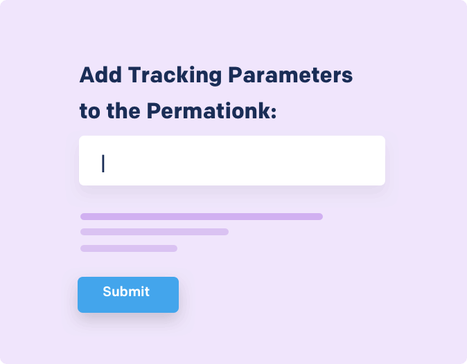Tracking Parameters