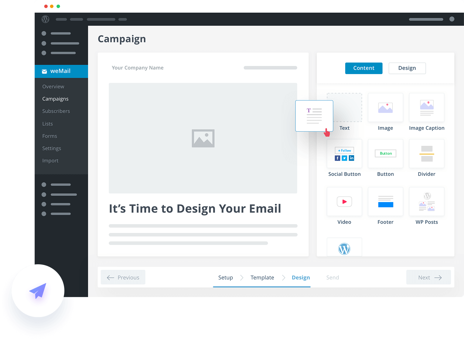 weMail Banner