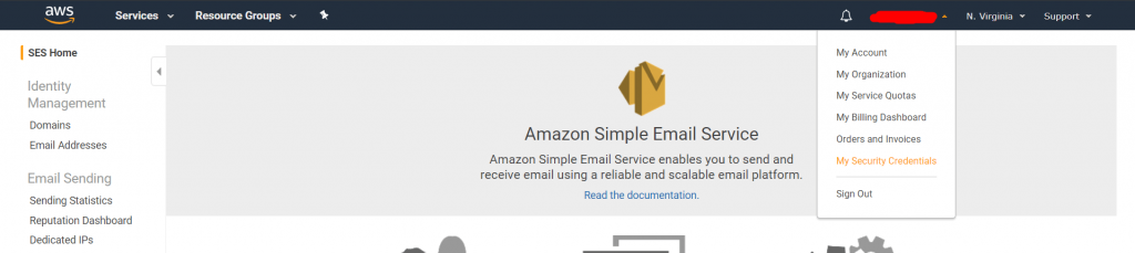 Bulk Cloud Email Service -  Simple Email Service - AWS