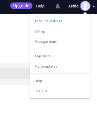 account settings campaign monitor