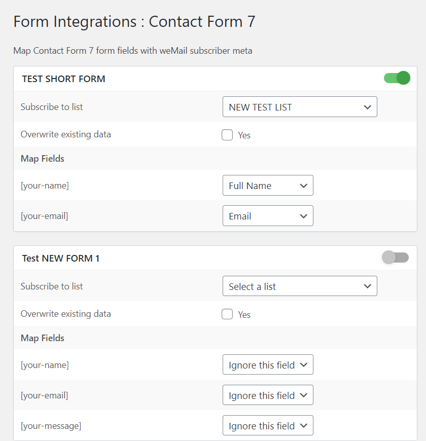 Contact Form 7