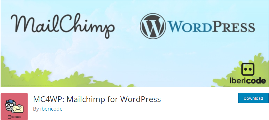 Mailchimp email plugin for WordPress