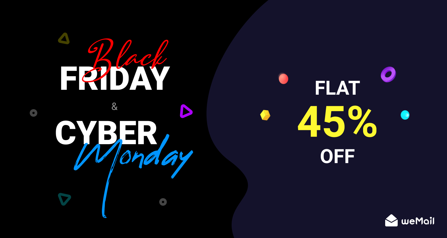 WordPress Black Friday Cyber Monday Deals weMail