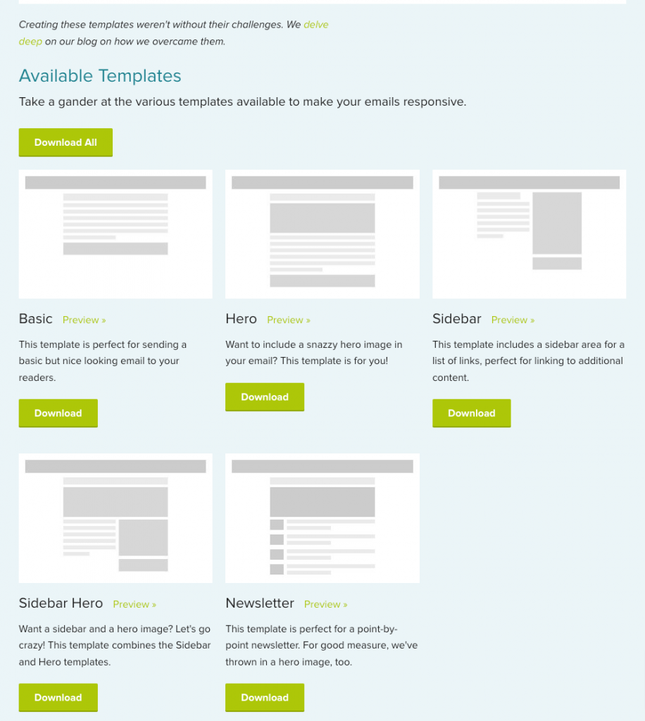 Zurb email newsletter plugin