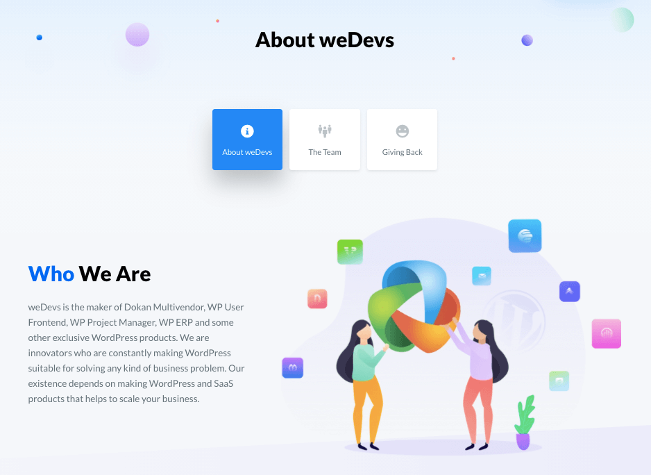 weDevs company profile