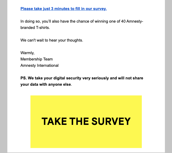 Email Survey Invitations