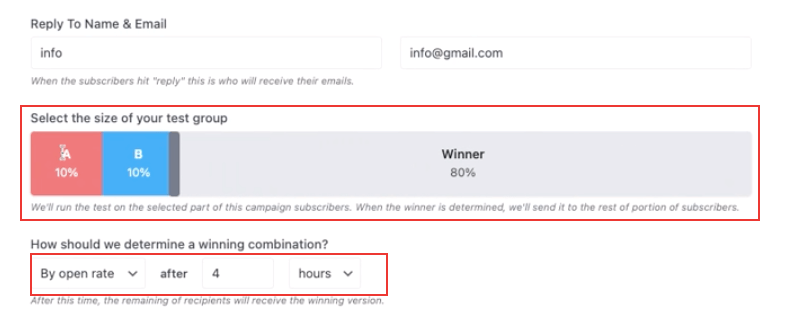 Splitting Your Email List Into Small Groups 