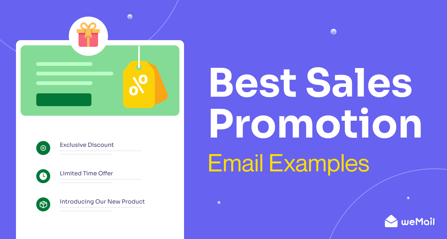 Best Sales Promotion Email Examples