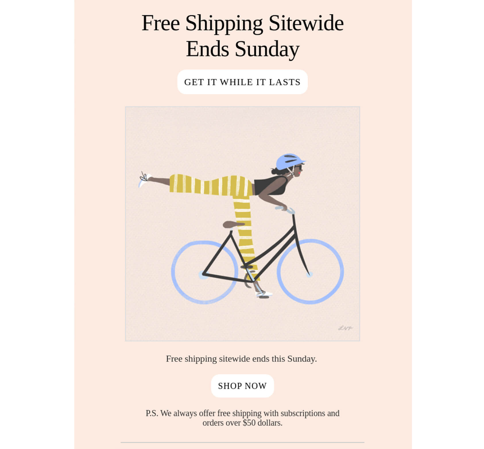 Free Shipping Email