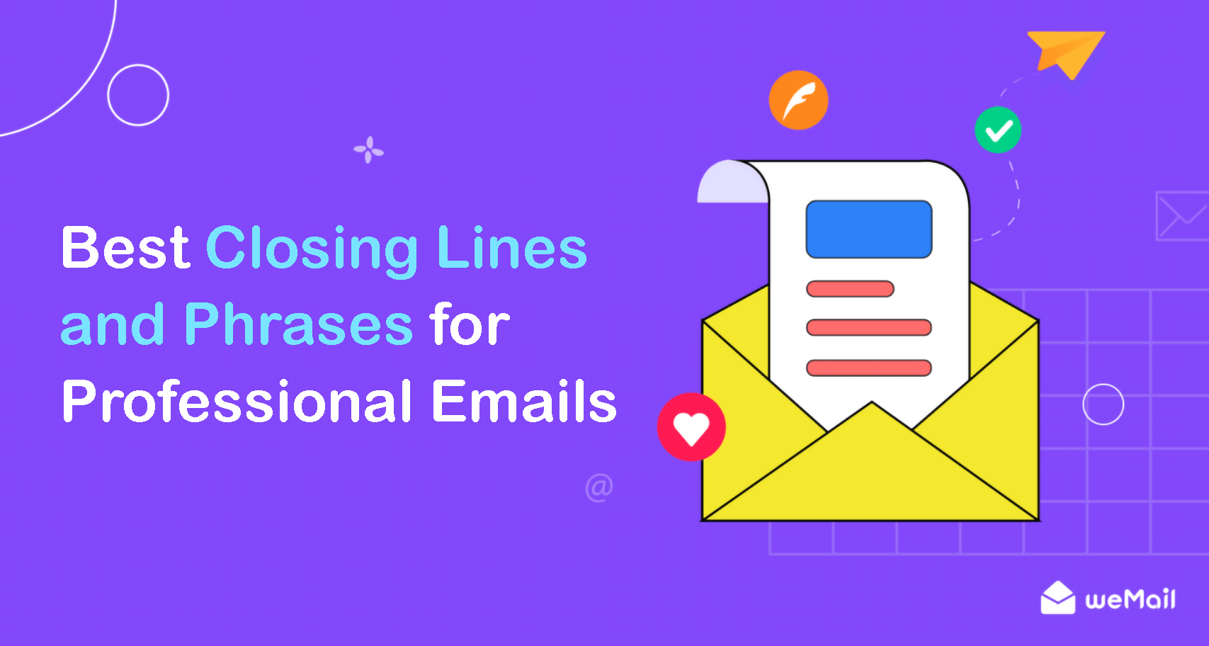 Best Closing Lines and Phrases for Professional Emails