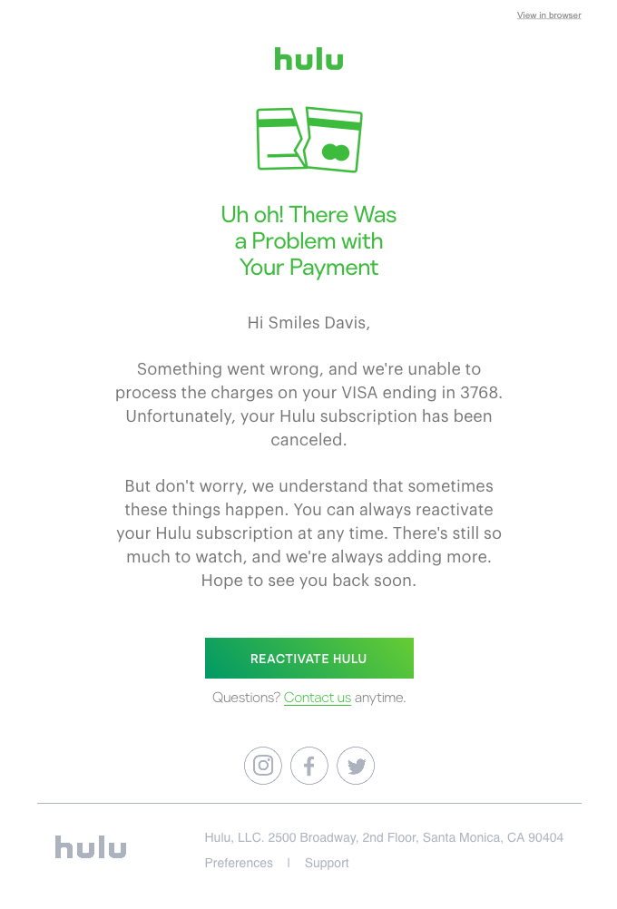 Make Your Subscription Cancelation Smarter Like Hulu