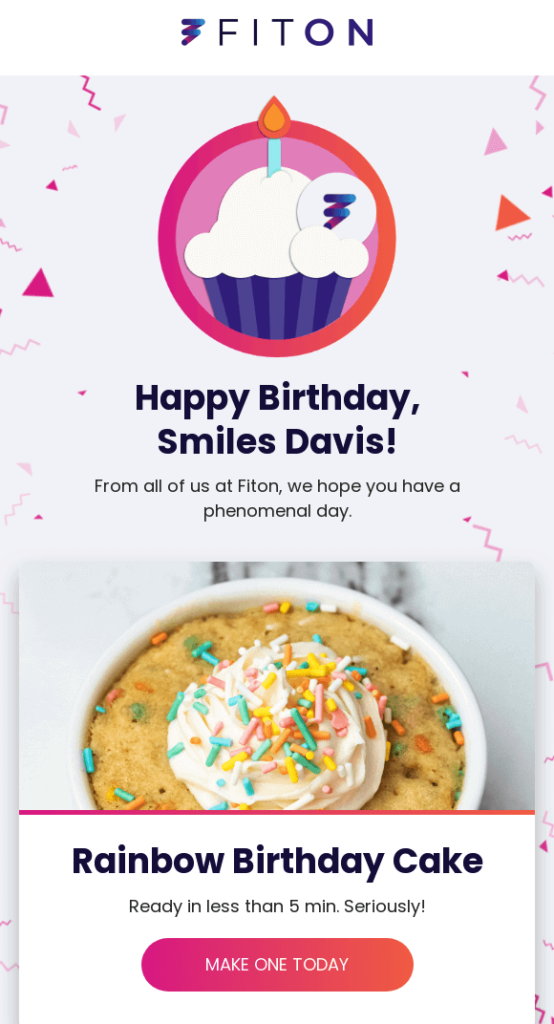 happy-birthday email copy