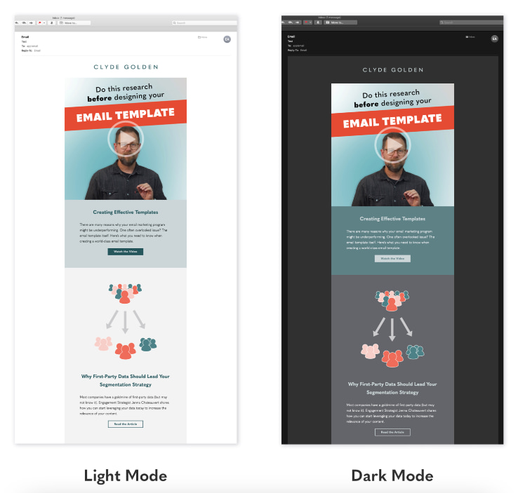 Optimize your emails for Dark Mode 