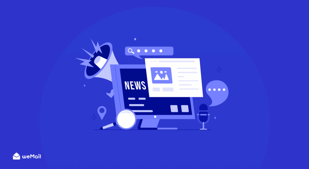illustration of Sharing Community News and Events banner