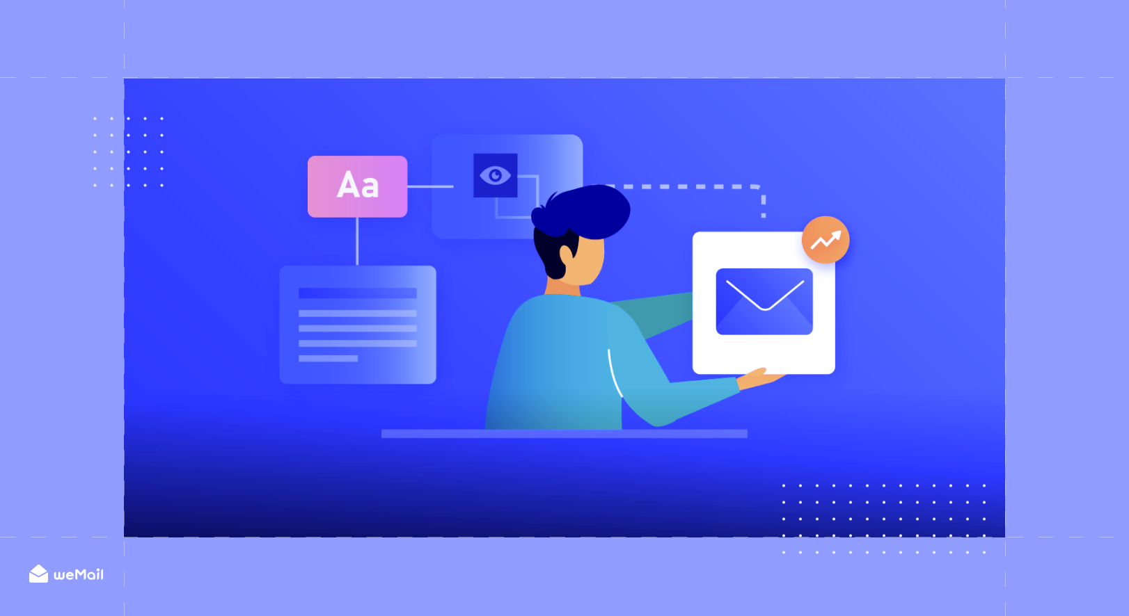 Illustration of a Professional Email Design Matters topic