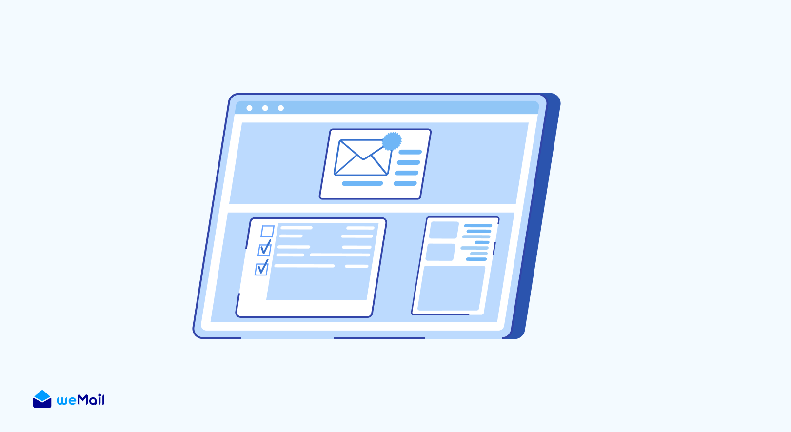 Illustration of Your Professional Email Checklist banner