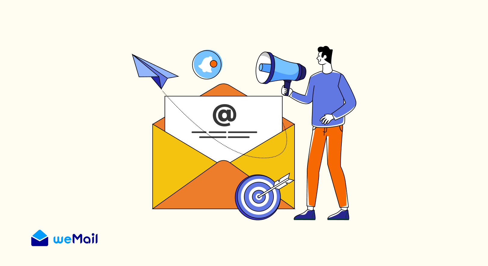 Illustration of Each Product Manages Its Own Email Strategy