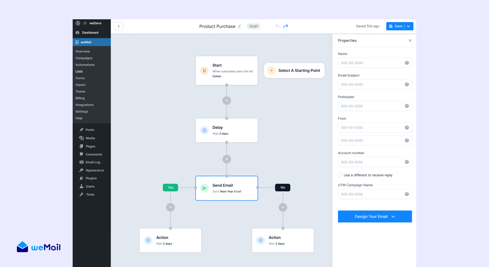 Illustration of Email Automation That Runs 24/7