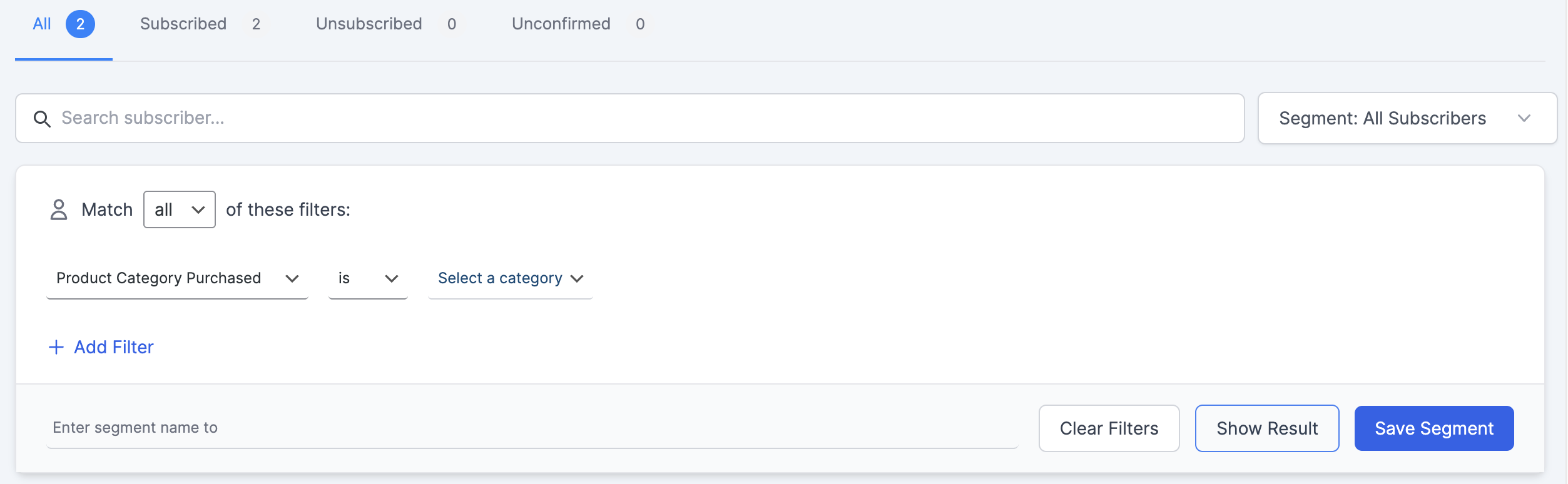 Product Category Segmentation image